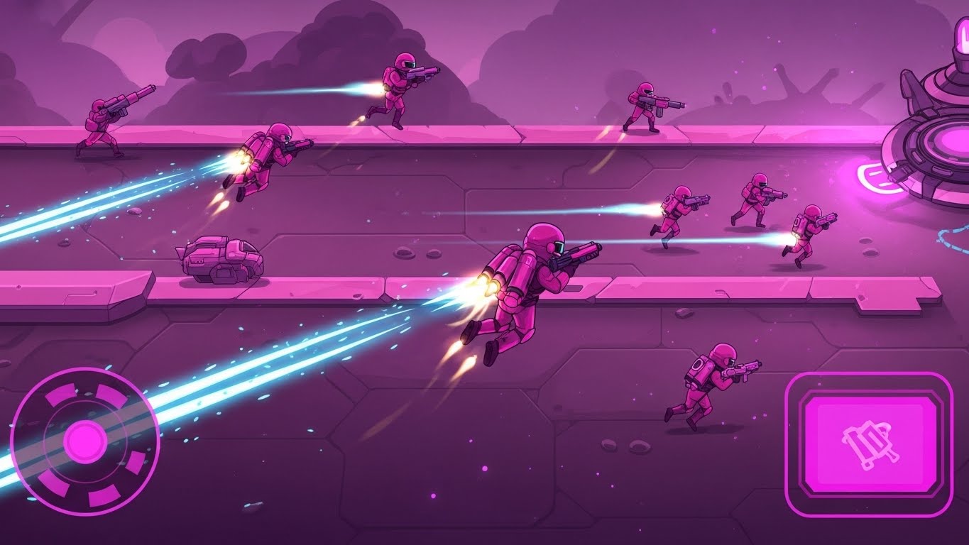 Mini Militia by Shahid IKR SHD Mod Pink Colour Download 2025