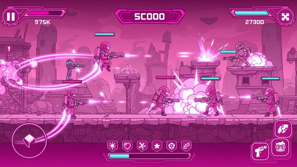 Mini Militia by Shahid IKR SHD Mod Pink Colour Download 2025