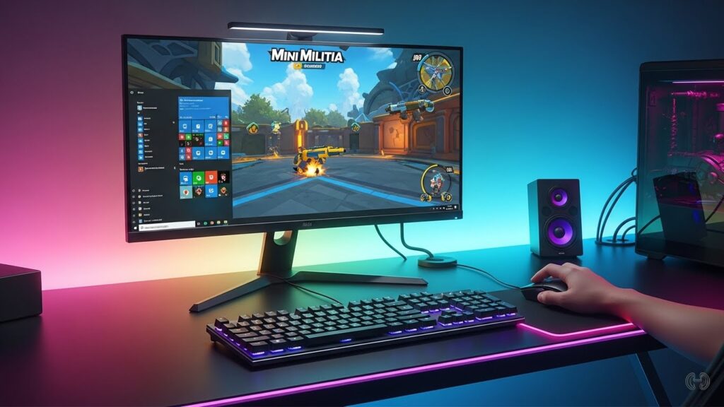 Mini Militia for PC with MEmu
