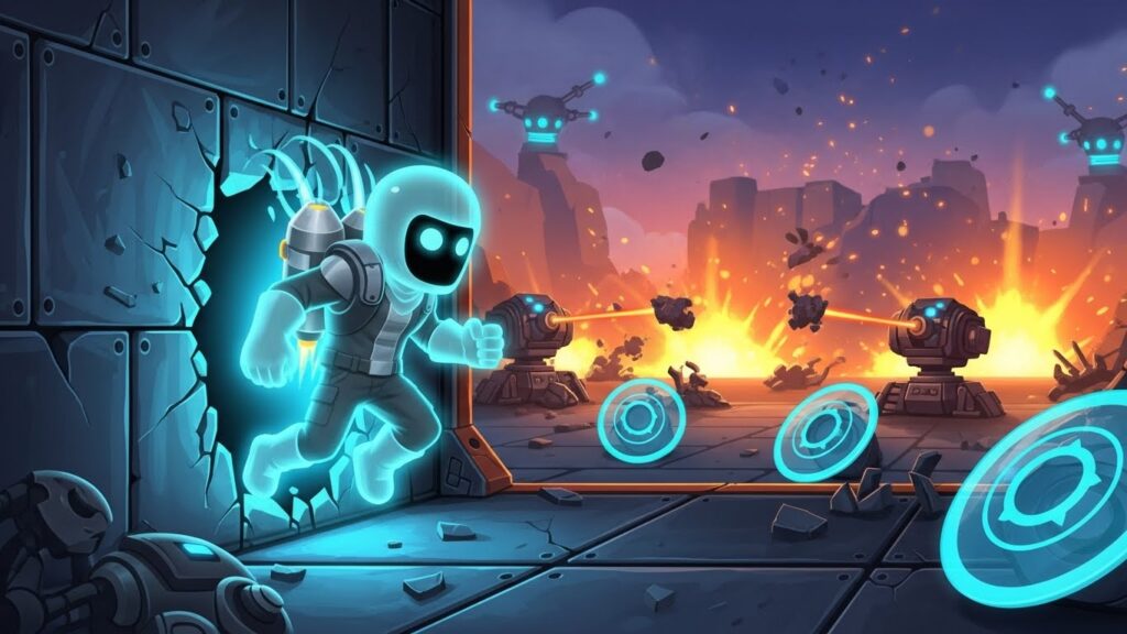 Mini Militia Fly Through Walls Ghost Mod 2025