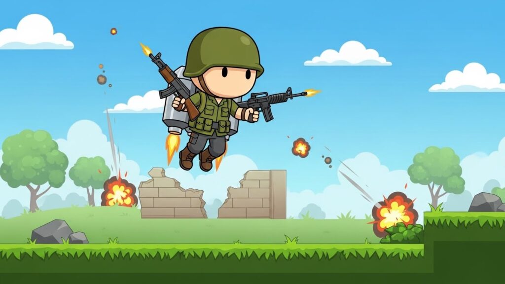 Mini Militia Simple Mod APK